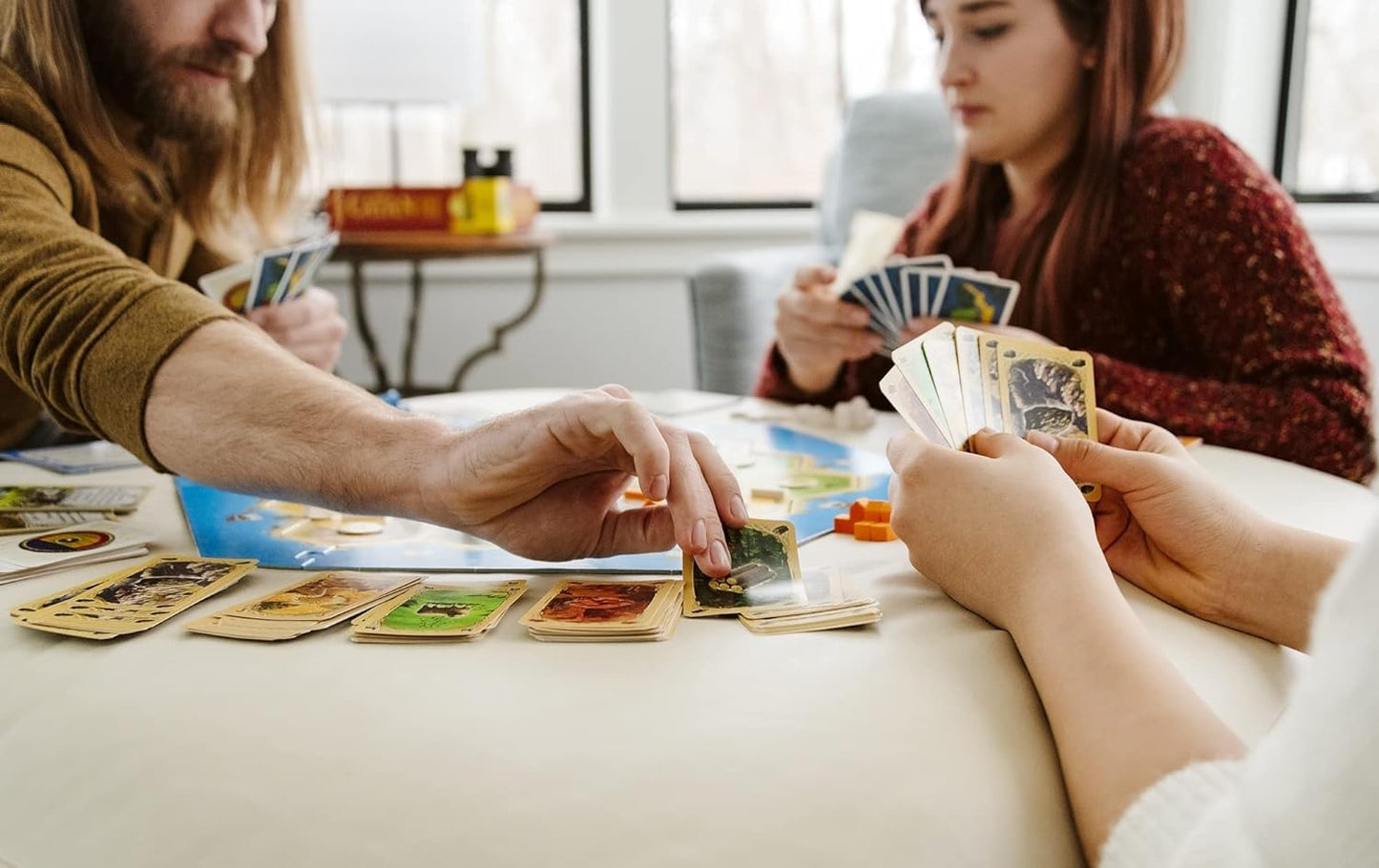 Catan 5-6 Player Expansion Board Game Available at Boardgame Buff – Expand Your Settlements & Play with More Friends!