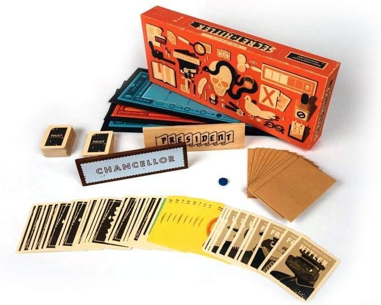 Secret Hitler Board Game – A Game of Deception, Deduction & Betrayal!
