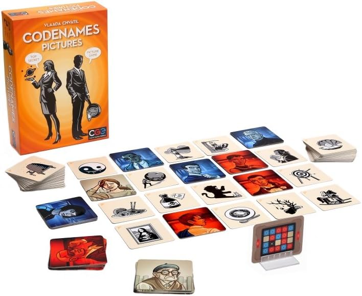Codenames-Pictures – The Visual Twist on the Classic Codebreaking Game!