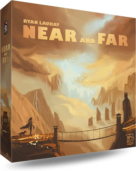 Near and Far Original Board Game – Embark on an Epic Adventure Across Mysterious Lands!