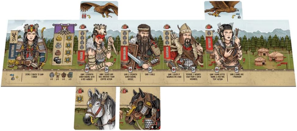 Raiders of Scythia Original Board Game – Conquer, Plunder, and Lead Your Warriors to Glory!