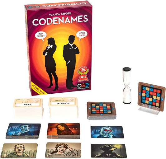 Codenames – The Ultimate Word Game of Spies, Secrets & Clever Clues!