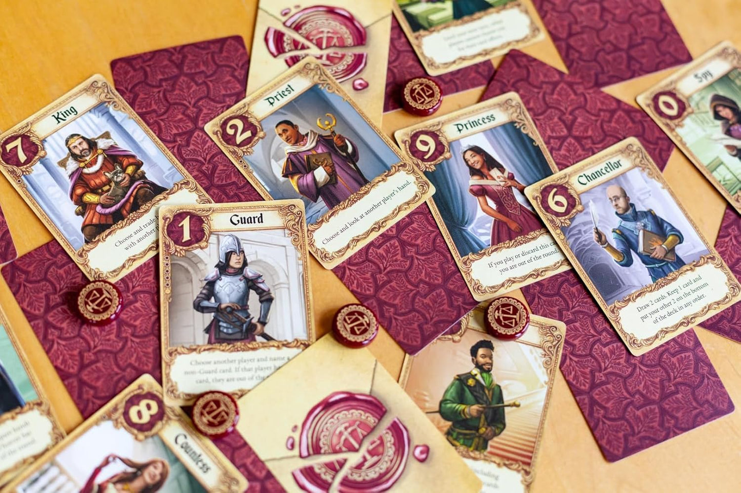 Love Letter Game – A Game of Risk, Romance, and Deduction! For Teens and Adults.