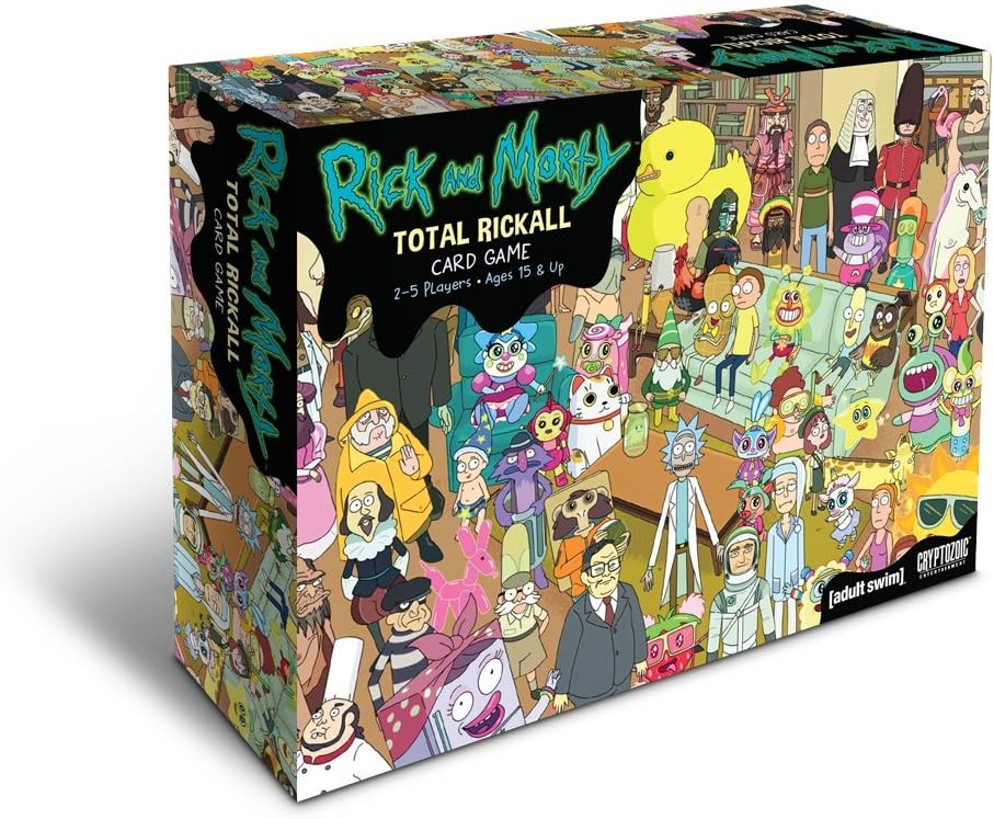 Rick and Morty Total Rickall Card Game – The Ultimate Bluffing & Deduction Card Game!