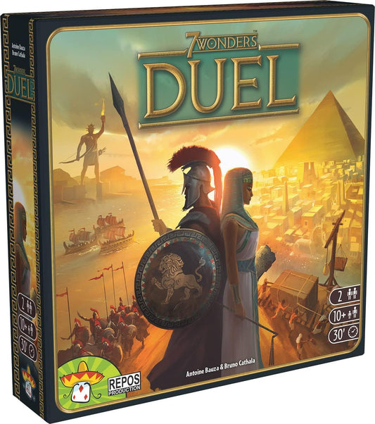 7 Wonders Duel – A Legendary Two-Player Strategy Game of Civilization & Power!