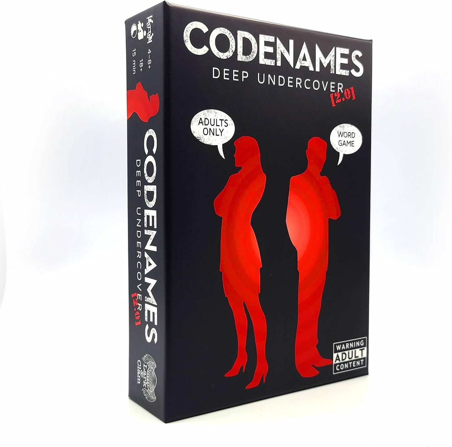 Codenames-Deep Undercover - The Risqué Spin on the Classic Codebreaking Game!