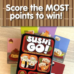 Sushi Go! – The Fast-Paced Card Drafting Game of Delicious Fun 🍣