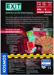 EXIT: Dead Man on the Orient Express – A Thrilling Escape Room Adventure!