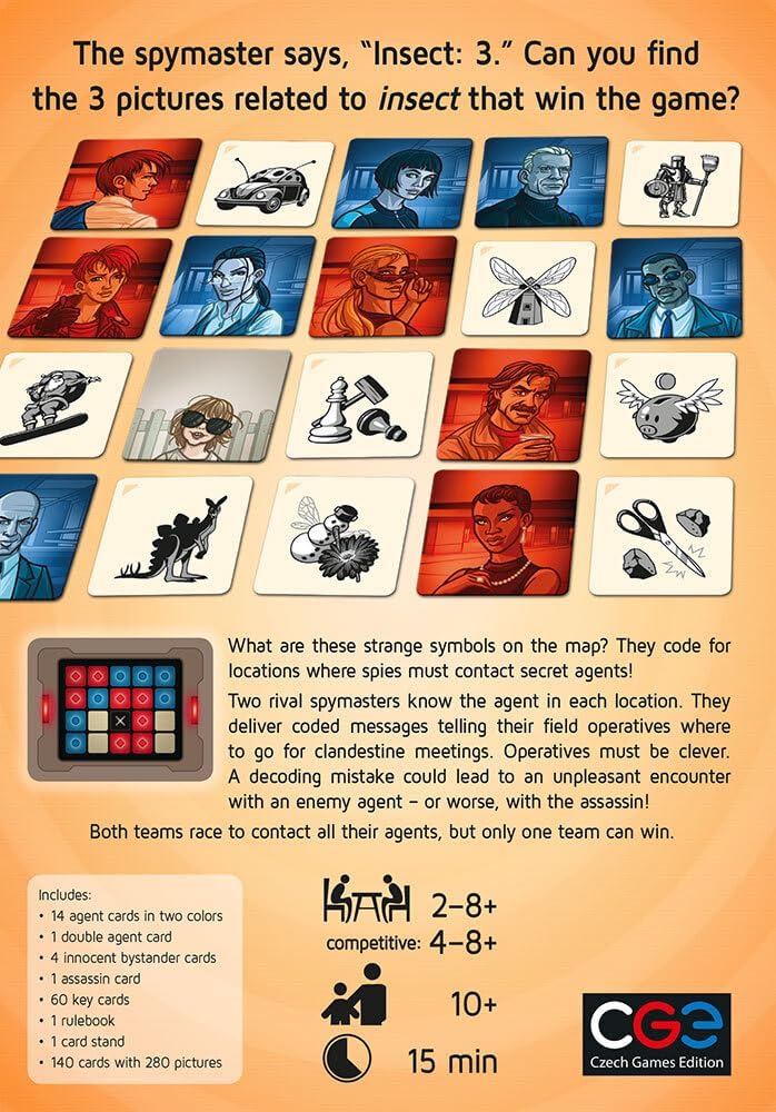 Codenames-Pictures – The Visual Twist on the Classic Codebreaking Game!