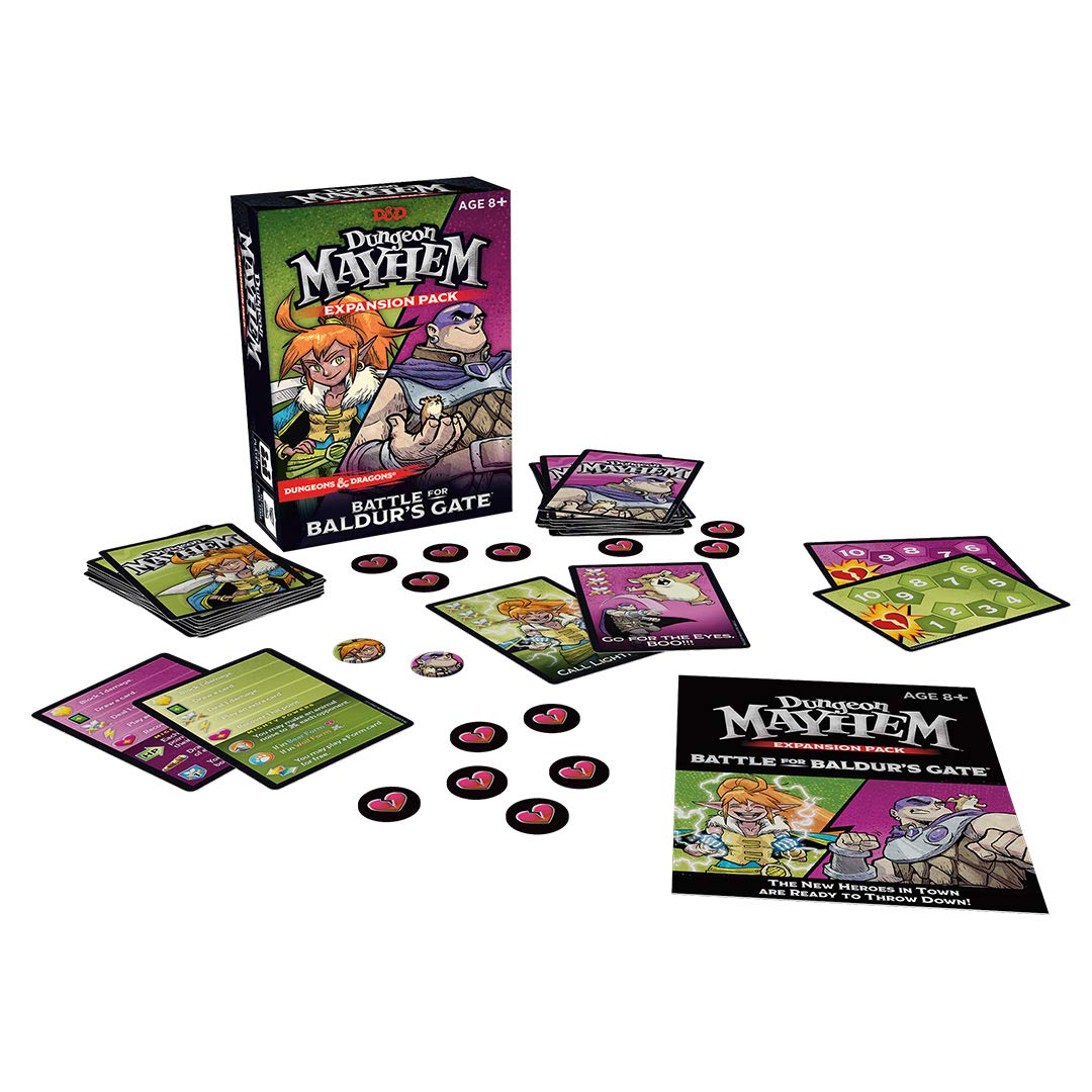 Dungeon Mayhem: Battle for Baldur’s Gate – Expansion Card Game