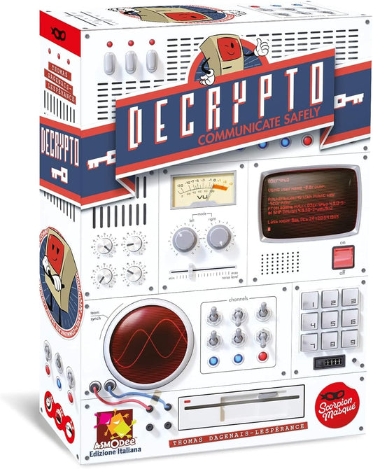 Decrypto – Codebreaking Party Game of Words & Teamwork