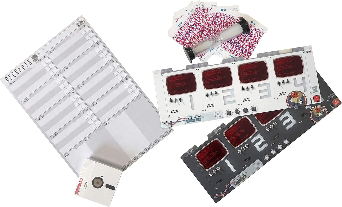 Decrypto – Codebreaking Party Game of Words & Teamwork