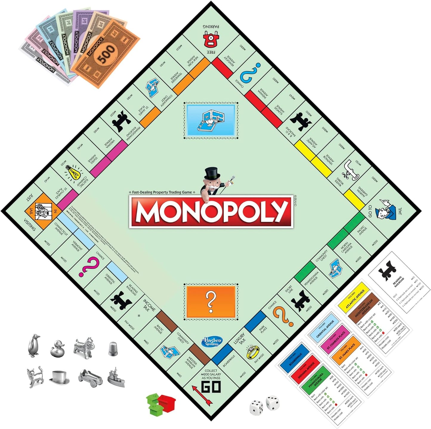 Monopoly – The Classic GMonopoly – The Classic Game of Buying, Trading & Winning!ame of Buying, Trading & Winning!