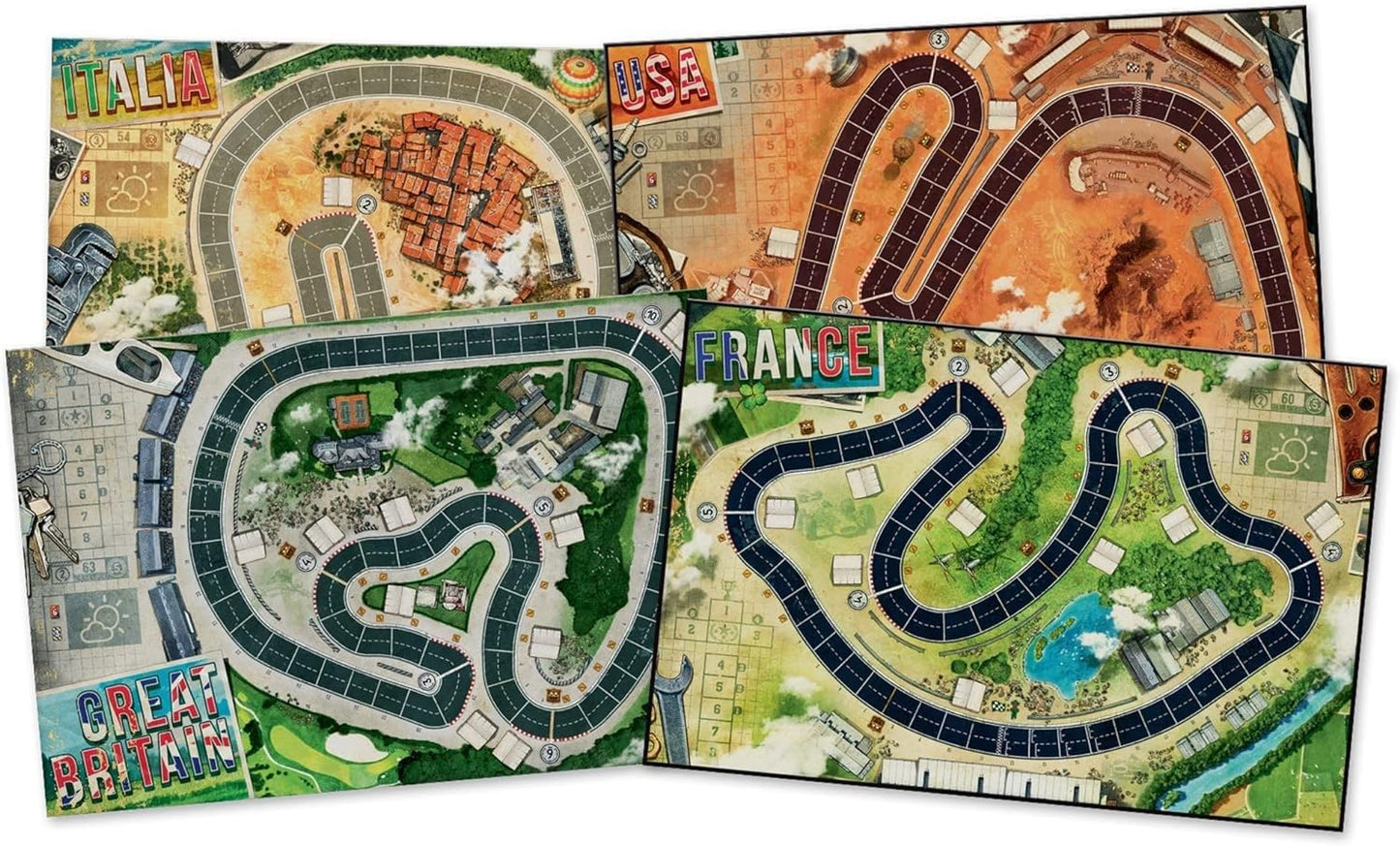 HEAT: Pedal to Metal Board Game.