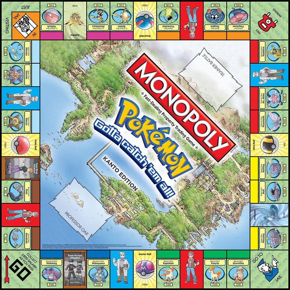 Monopoly Pokémon – Catch, Trade & Battle for Victory!