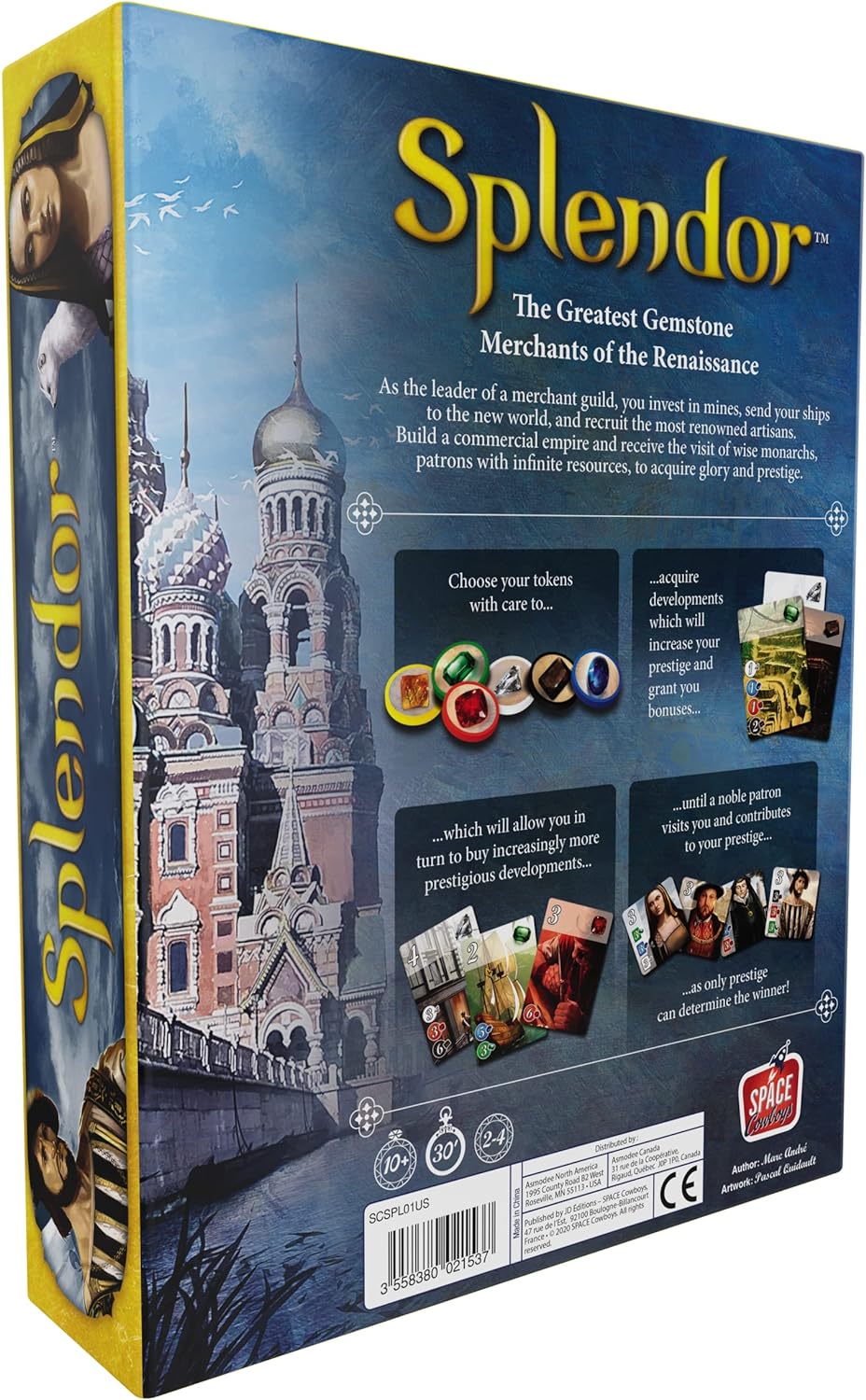 Splendor Board Game – The Ultimate Strategy & Engine-Building Game!