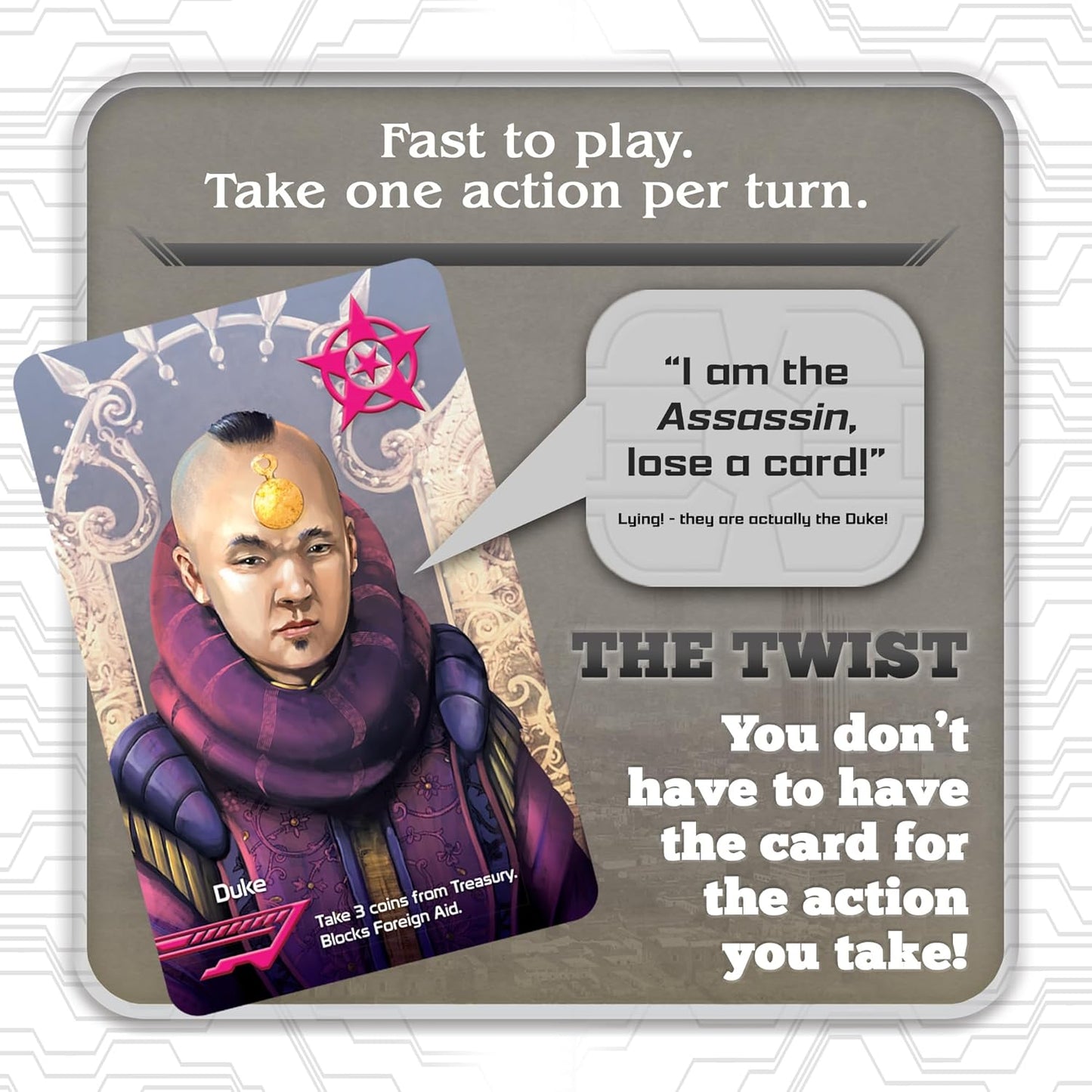 Coup – A Game of Deception, Bluffing & Strategy!