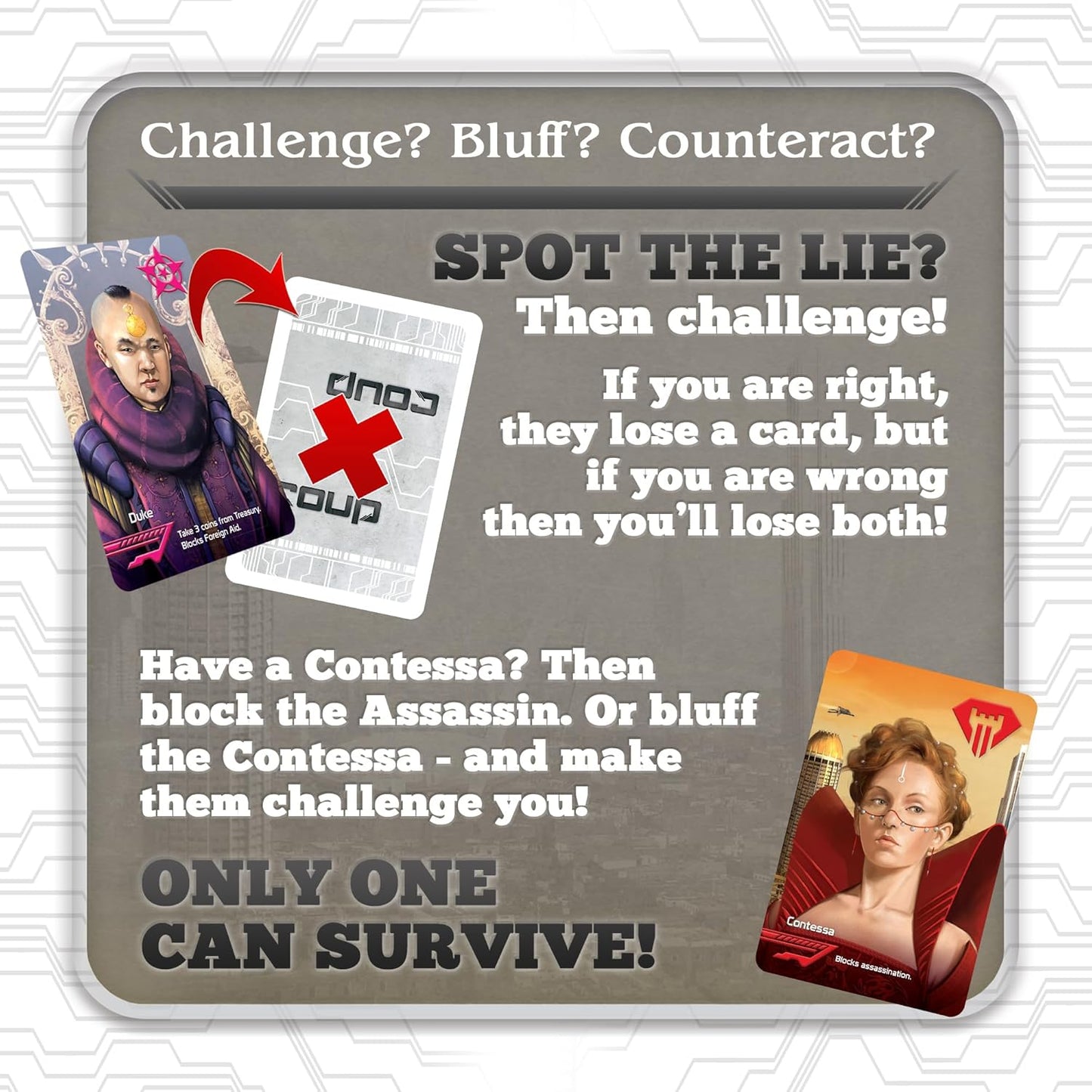Coup – A Game of Deception, Bluffing & Strategy!