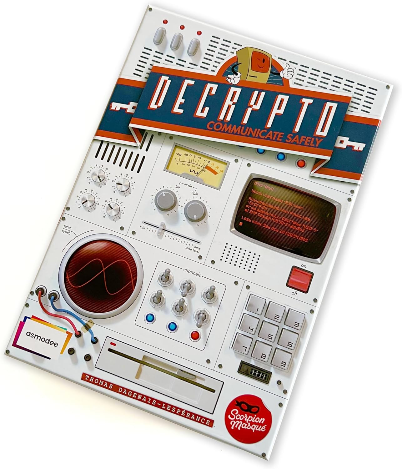 Decrypto – Codebreaking Party Game of Words & Teamwork