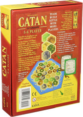 Catan 5-6 Player Expansion Board Game Available at Boardgame Buff – Expand Your Settlements & Play with More Friends!