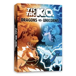Tic Tac KO: Dragon vs Unicorns – Magical Strategy Card Game | Best Quality Game