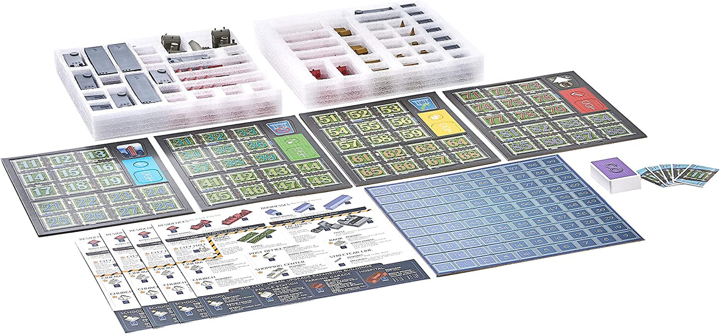 Big City Original Board Game – Build, Expand & Rule the Ultimate Metropolis!