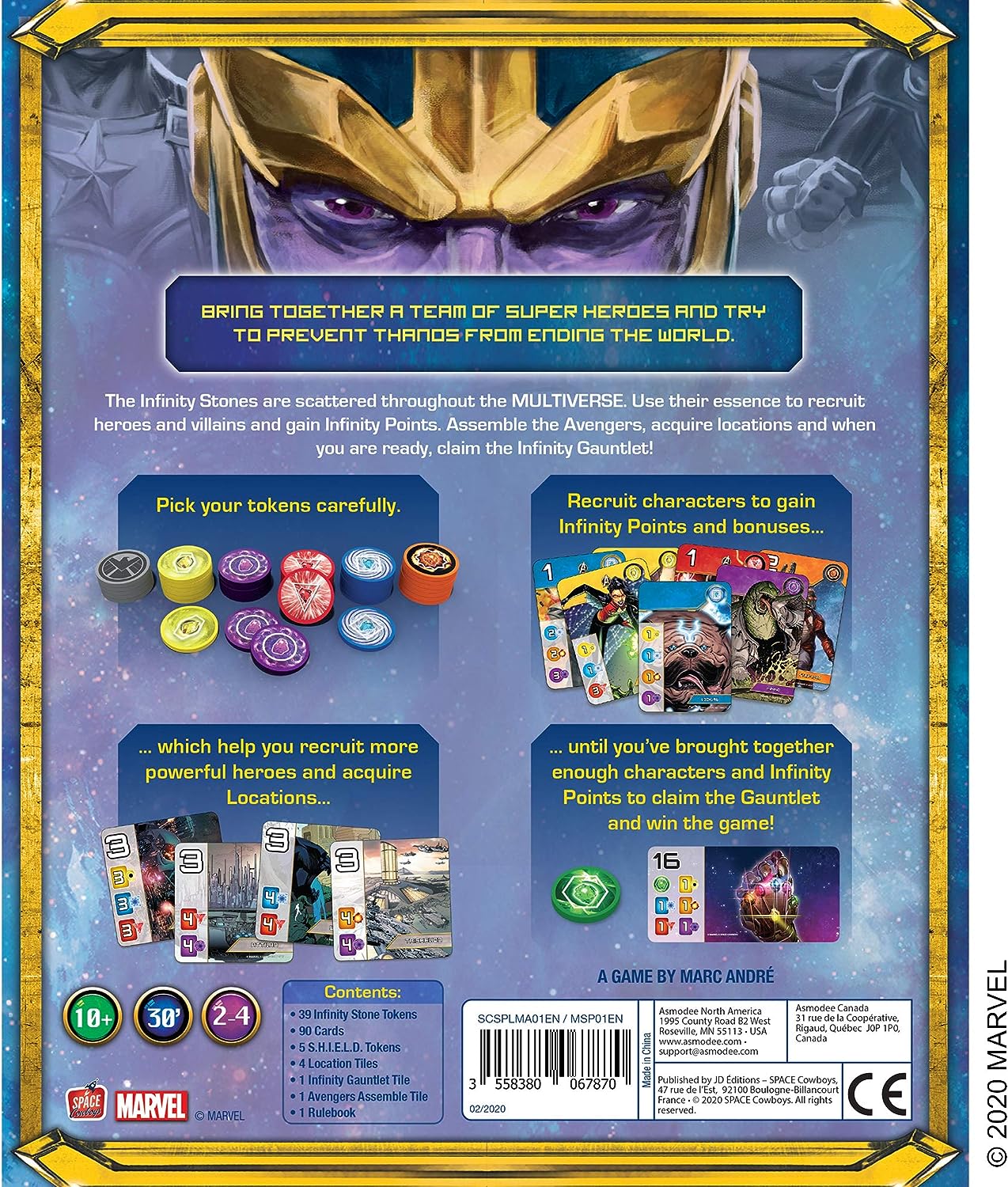 Splendor Marvel – Assemble Your Team of Superheroes!