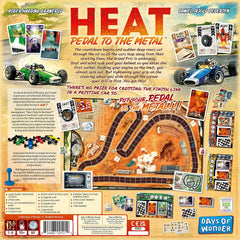 HEAT: Pedal to Metal Board Game.