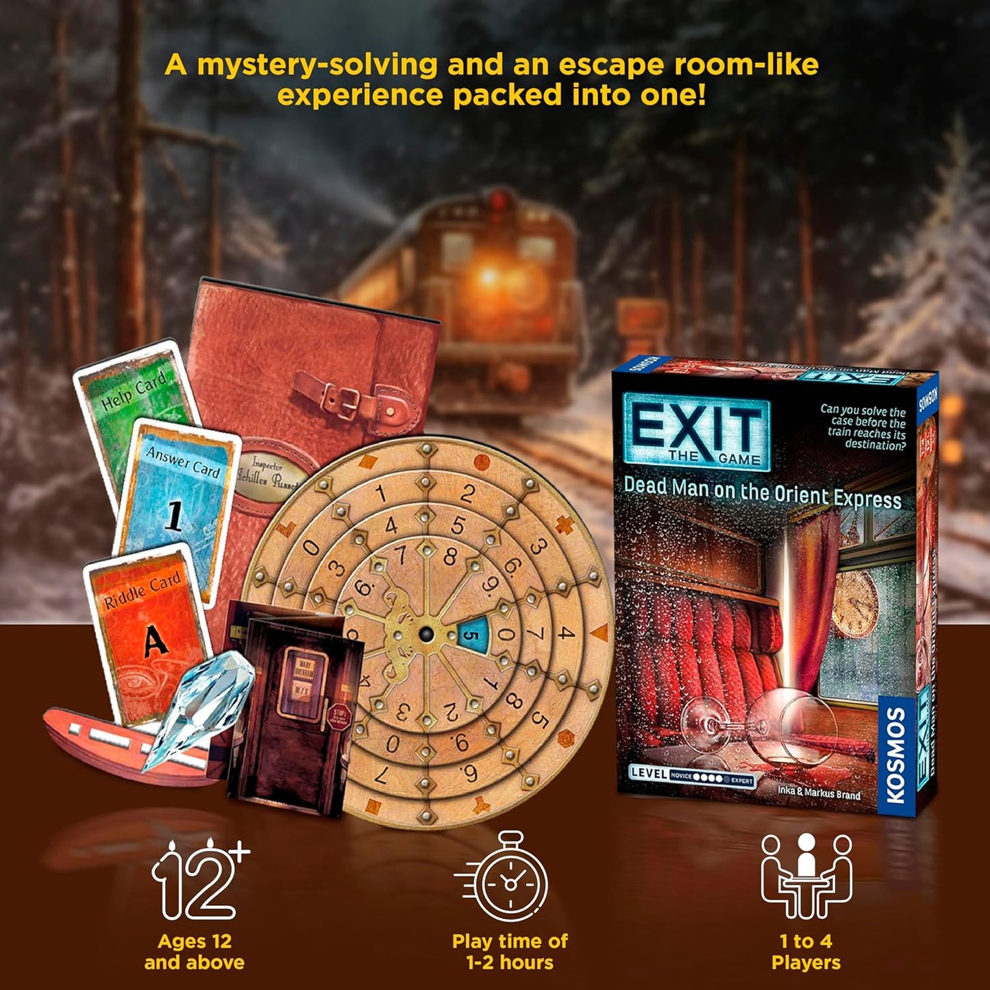 EXIT: Dead Man on the Orient Express – A Thrilling Escape Room Adventure!