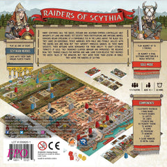 Raiders of Scythia Original Board Game – Conquer, Plunder, and Lead Your Warriors to Glory!