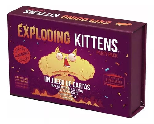 Exploding Kittens Party Pack – The Ultimate Cat-Filled Party Game!