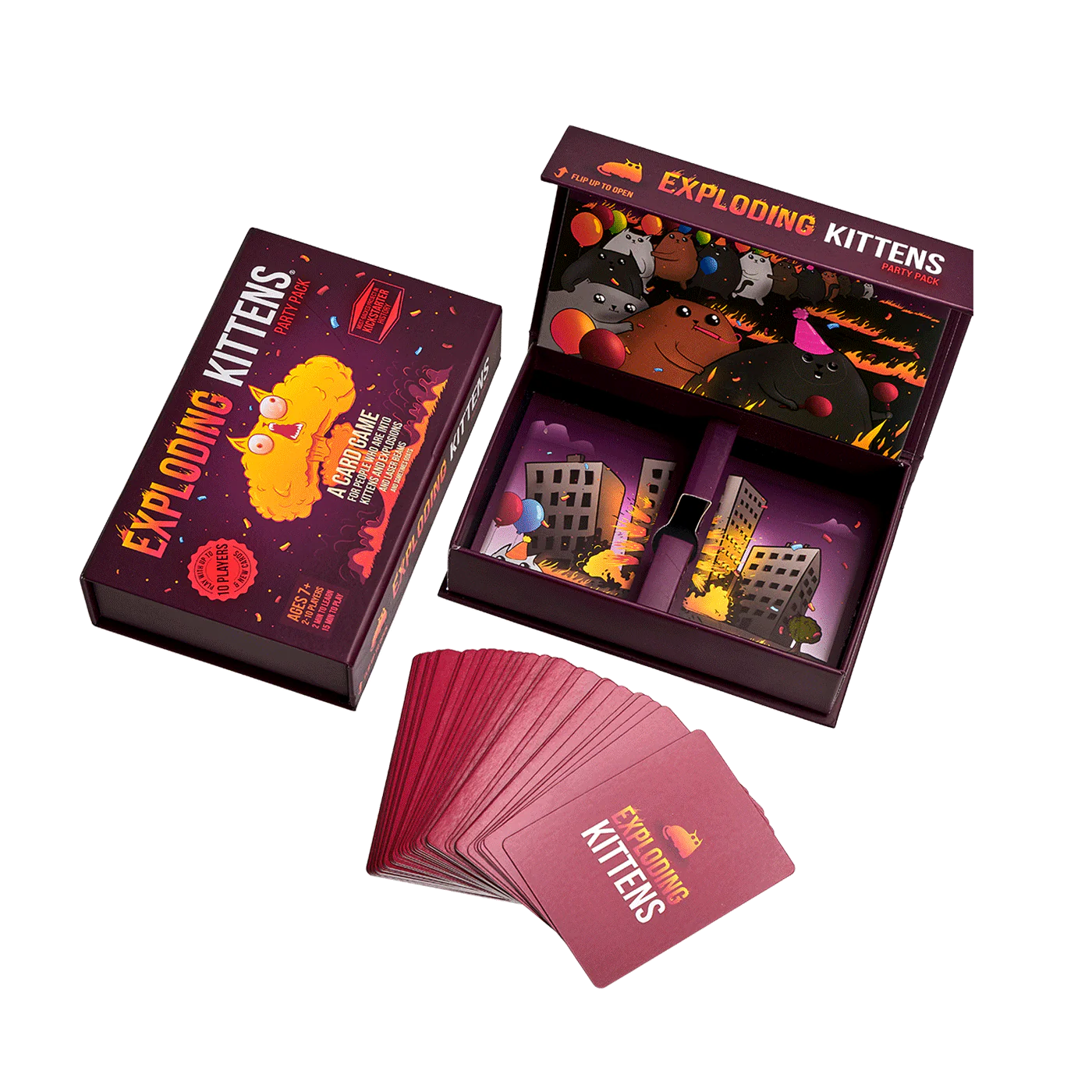 Exploding Kittens Party Pack – The Ultimate Cat-Filled Party Game!
