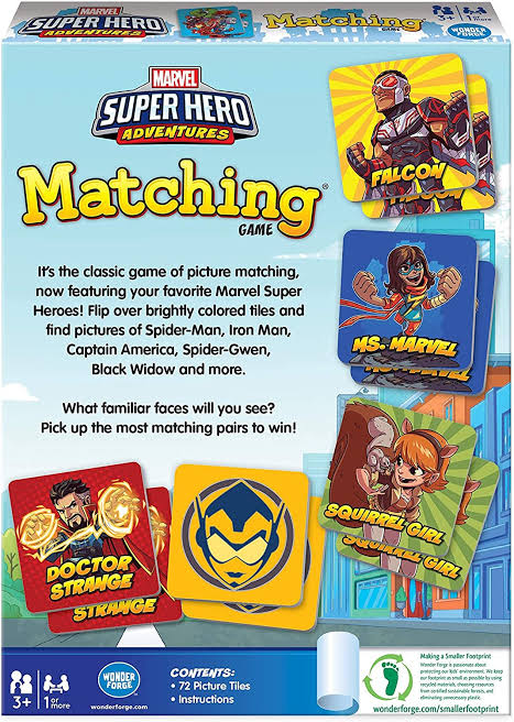 Super Hero Matching Game – Fun Memory Game for Kids & Families