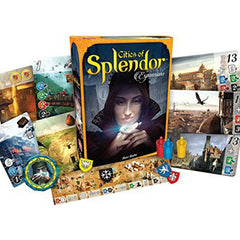 Splendor Expansion Board Game – Cities of Splendor (Enhance Your Gem Trading Empire!)