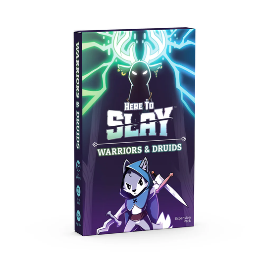 Here to Slay Expansion For Kids Teens And Adults Here to Slay: Worrier and Druids Expansion – Unleash New Heroes and Abilities!