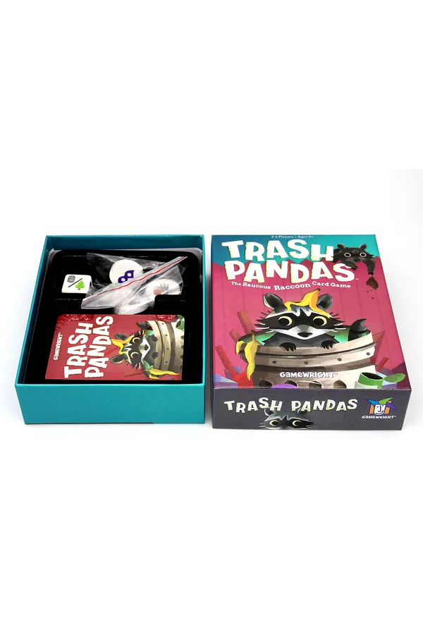 Trash Pandas – A Fast & Fun Dice-Rolling Card Game!