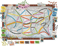 Ticket to Ride USA Premium Quality Board Game – The Classic Cross-Country Railway Adventure!