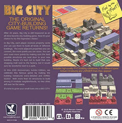 Big City Original Board Game – Build, Expand & Rule the Ultimate Metropolis!