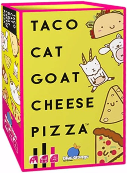 Taco Cat Goat Cheese Pizza – A Hilarious, Fast-Paced Card Game! For Kids Teen And Adults