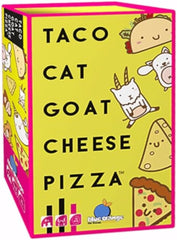 Taco Cat Goat Cheese Pizza – A Hilarious, Fast-Paced Card Game! For Kids Teen And Adults