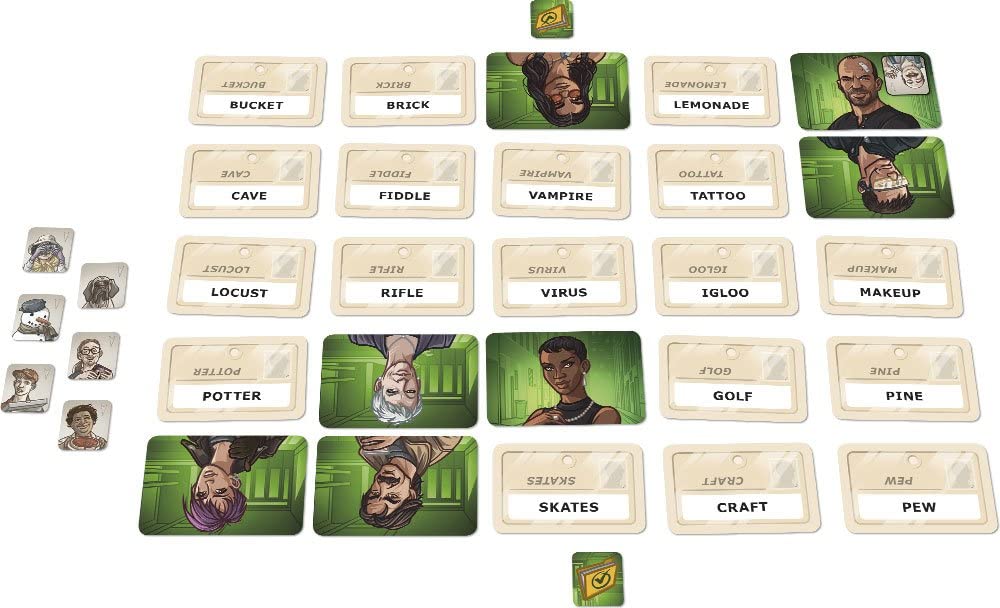 Codenames Duet – The Ultimate Cooperative Word Game! Codenames Duet Board game For Teens And Adults.