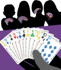 Five Crowns Card Game – The Ultimate Rummy-Style Card Game with a Twist! For Kids Teens And Adults.