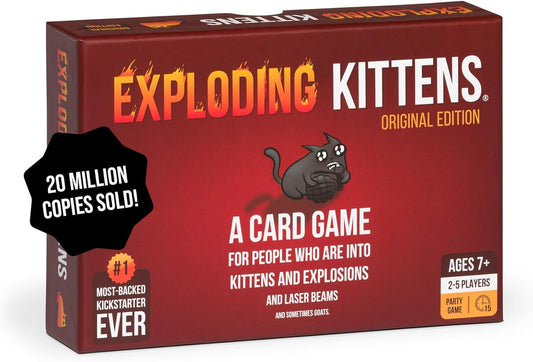Exploding Kittens – The Hilarious Party Card Game of Cats & Chaos