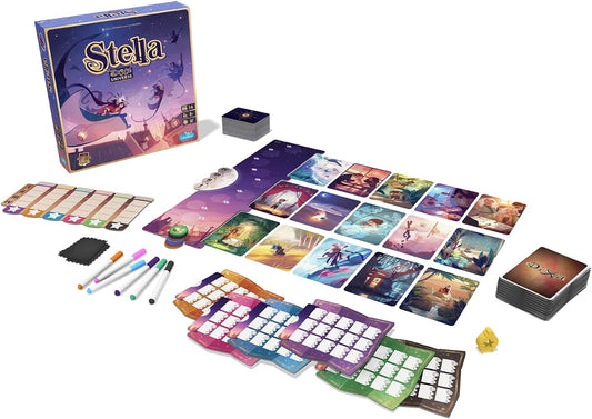 Stella Dixit Universe Board Game – A Cosmic Journey of Imagination! for Kids Teens And Adults.