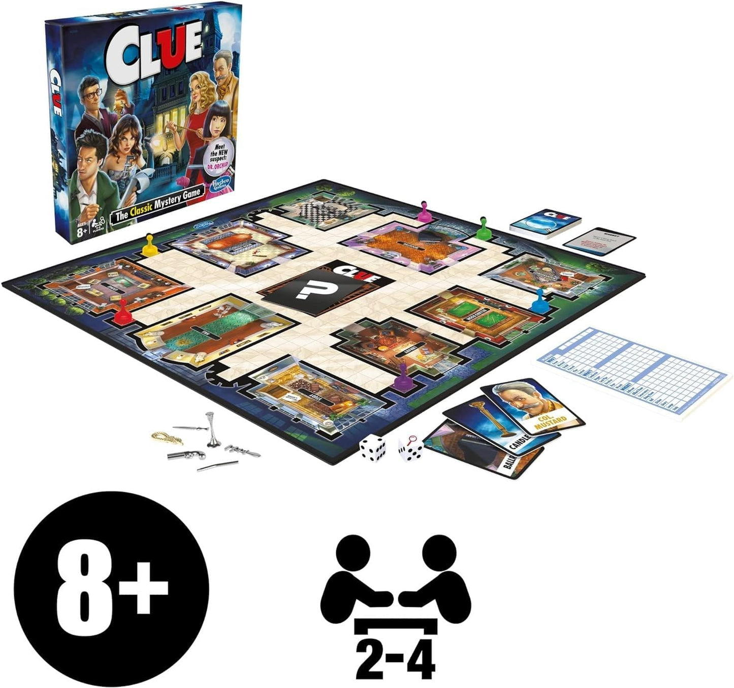 Clue (Cluedo) – The Classic Mystery Board Game!