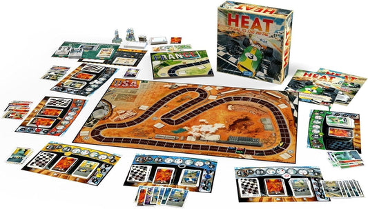 HEAT: Pedal to Metal Board Game.