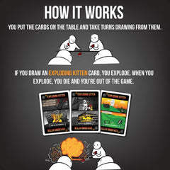 Exploding Kittens: Black Edition – The Ultimate Collectors' Edition!