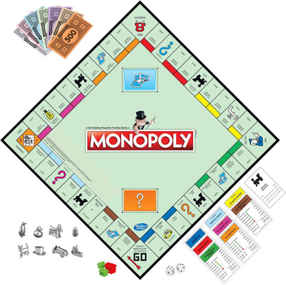 Monopoly – The Classic GMonopoly – The Classic Game of Buying, Trading & Winning!ame of Buying, Trading & Winning!