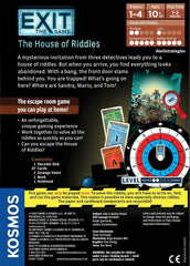 EXIT: The House of Riddles – A Fun & Mysterious Escape Room Game!