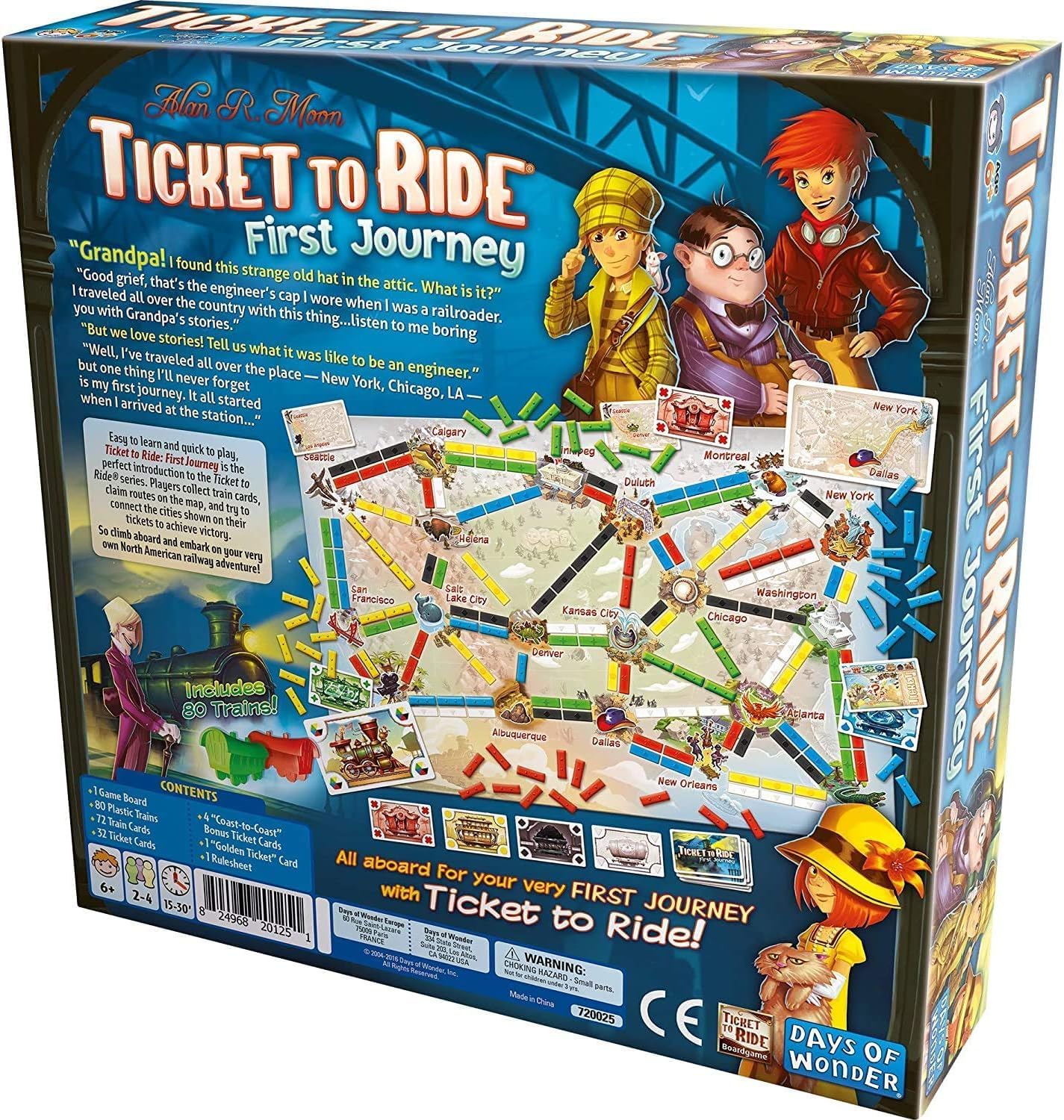 Ticket to Ride Jr – All Aboard for a Fun Train Adventure! For Kids And Family.